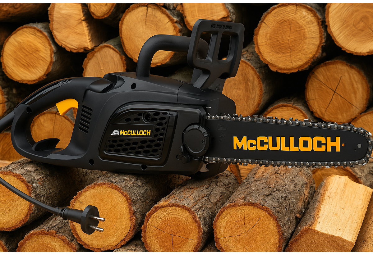 Απεικονίζεται το αλυσοπρίονο